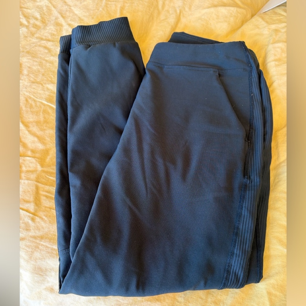 Backcountry Softshell Fleece Lined On The Go Pants | Black & Olive | Jogger M - Picture 4 of 11